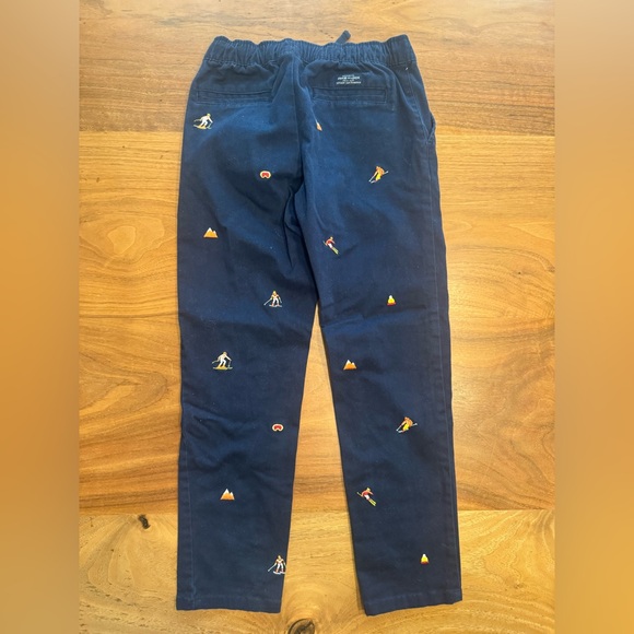 Boys Janie and Jack Ski Pants Embroidered Winter Snow Holiday Size 7 - Picture 2 of 4